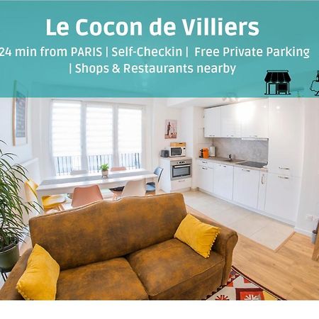 Paris & Disneyland - 2Min From Train Station - Free Private Parking Villiers-sur-Marne Esterno foto