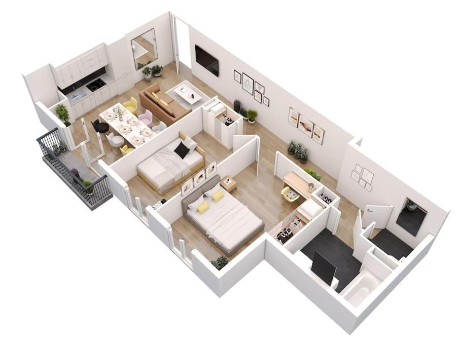 Paris & Disneyland - 2Min From Train Station - Free Private Parking Villiers-sur-Marne Esterno foto