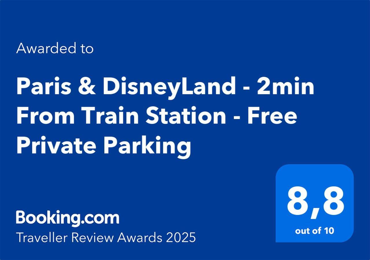 Paris & Disneyland - 2Min From Train Station - Free Private Parking Villiers-sur-Marne Esterno foto